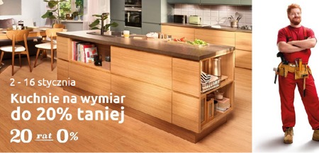 Kuchnie na wymiar Black Red White