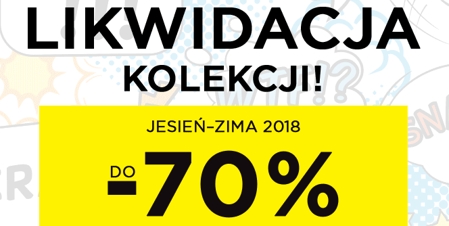 Likwidacja kolekcji jesień-zima w 5.10.15.