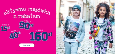 Majówka z rabatem Coccodrillo