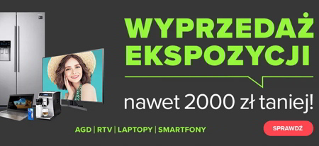 Wyprzedaz ekspozycji Neonet