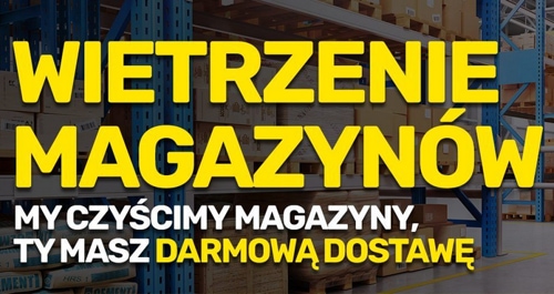 Wietrzenie magazynów w Bricomarche