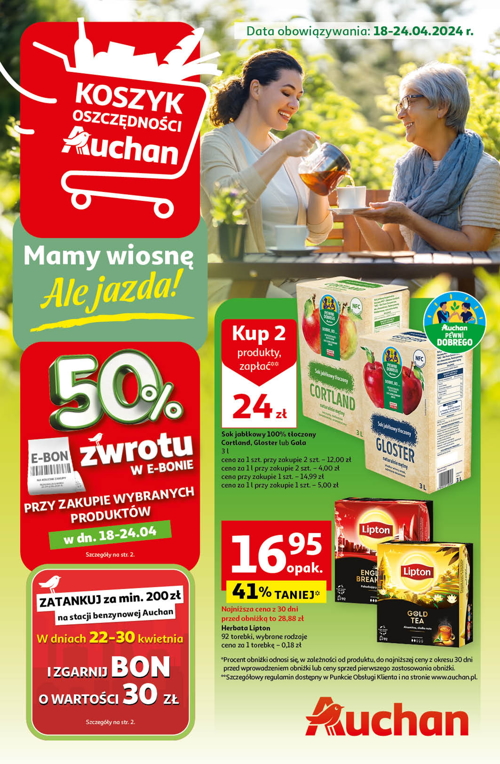 Gazetka promocyjna Auchan