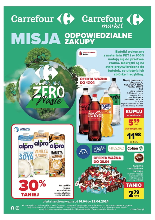 Odpowiedzialne zakupy w Carrefour