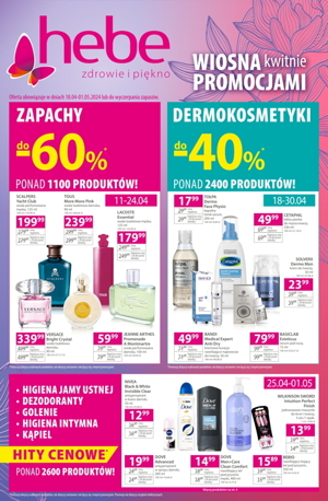 Gazetka promocyjna Hebe