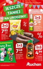 jeszcze taniej na urodziny Auchan