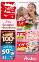 gazetka auchan dzień matki dziecka