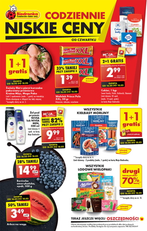 gazetka biedronki od czwartku