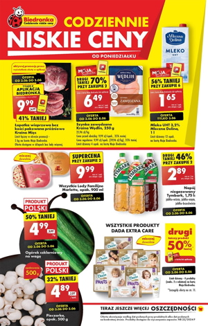 gazetka biedronka od 3 06