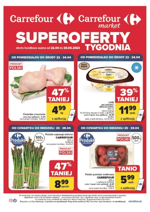 Super oferty tygodnia carrefour