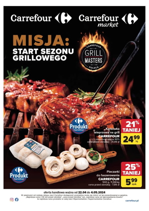 Sezon grillowy Carrefour