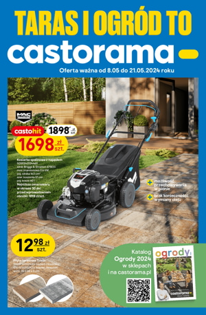 gazetka castorama taras ogród