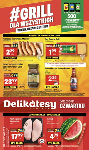 gazetka grill delikatesy centrum
