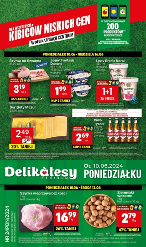 gazetka delikatesy centrum produkty w promocji