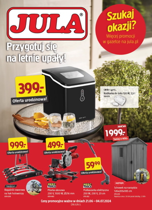 gazetka jula letnie upały