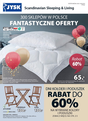 gazetka jysk fantastyczne oferty