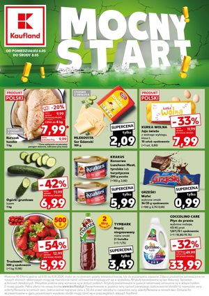 gazetka kaufland mocny start