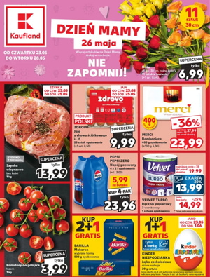 gazetka kaufland dzień mamy