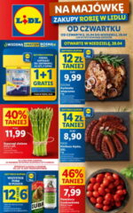 Gazetka Lidla na majówkę