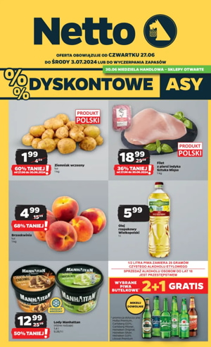 gazetka promocyjna netto dyskontowe asy od 27 06
