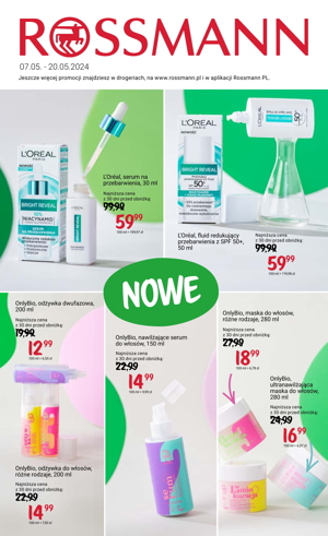 gazetka rossmann nowe
