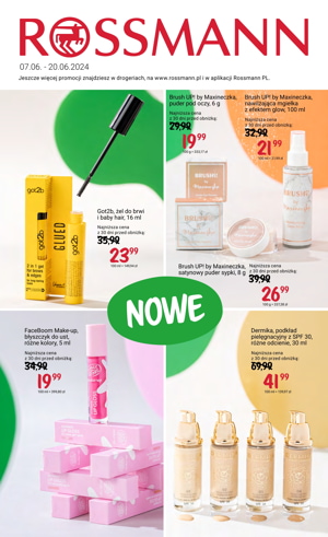 gazetka promocyjna rossmann nowe
