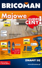 gazetka majowe ceny bricoman