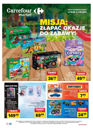 gazetka carrefour okazje do zabawy