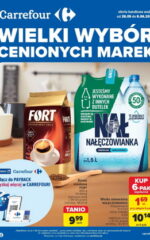 gazetka carrefour cenione marki
