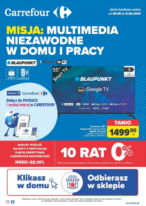 gazetka carrefour niezawodne multimedia