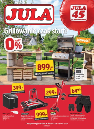 gazetka Jula grillowanie