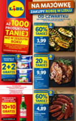 gazetka lidl na majówkę