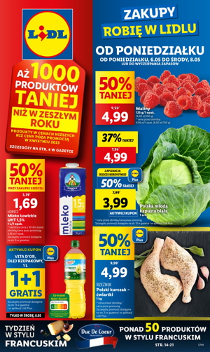 Gazetka Lidl od poniedziałku