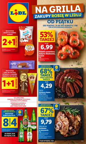 gazetka lidl Zakupy na grilla