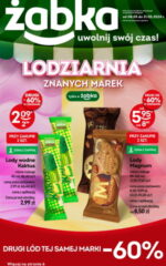 gazetka żabka lodziarnia