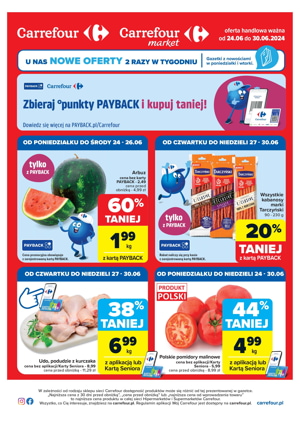gazetka promocyjna carrefour punkty payback taniej