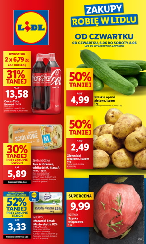 gazetka lidl od czwartku 6 06