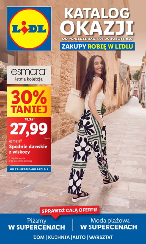 gazetka lidl katalog okazji esmara