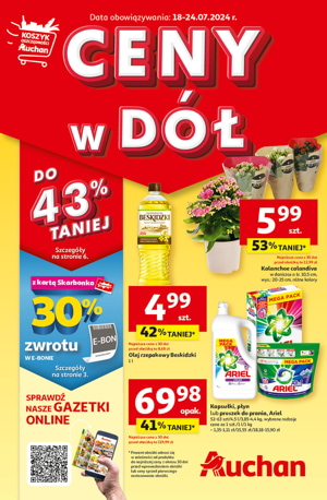 gazetka auchan ceny od 18 07