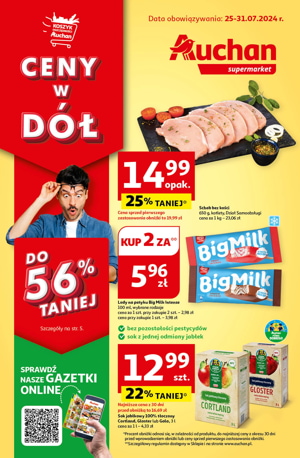 Gazetka promocyjna Auchan Ceny w dół