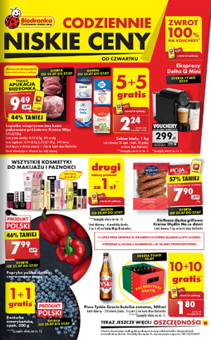 Gazetka promocyjna Biedronka od czwartku 25 07