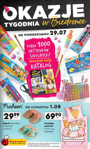 Okazje tygodnia biedronka gazetka promocyjna
