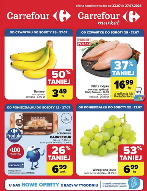 gazetka promocyjna Carrefour 22 07