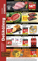 Gazetka promocyjna Delikatesów Centrum od czwartku 1 08