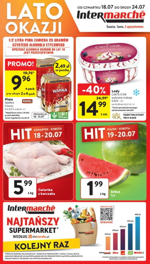 Gazetka intermarche Lato okazji