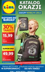 lidl gazetka Gotowi do szkoły