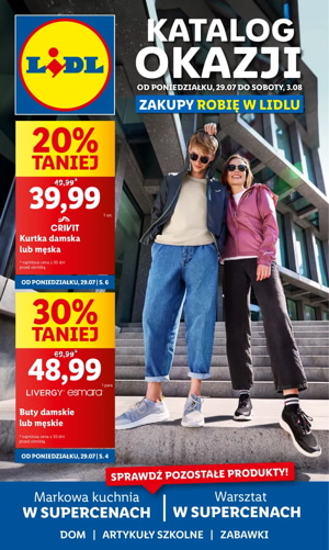 gazetka promocyjna lidl katalog okazji
