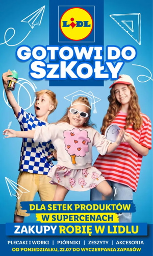 gazetka promocyjna lidl Gotowi do szkoły