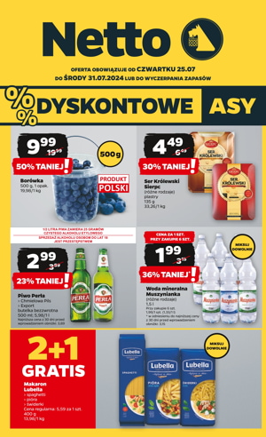 gazetka Dyskontowe asy Netto od 25 07