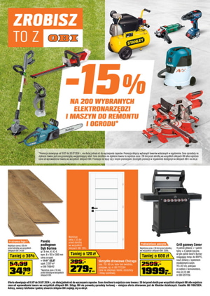 gazetka marketów Obi