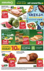 Gazetka promocyjna Stokrotka od czwartku 25 07